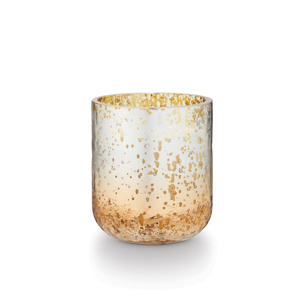 Illume Small Radiant Glass Candle -  Balsam & Cedar