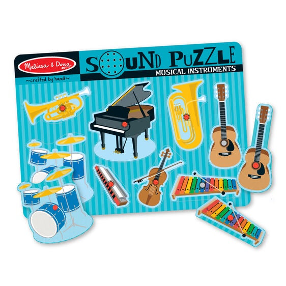 Melissa and Doug Sound Puzzle Musical Instruments