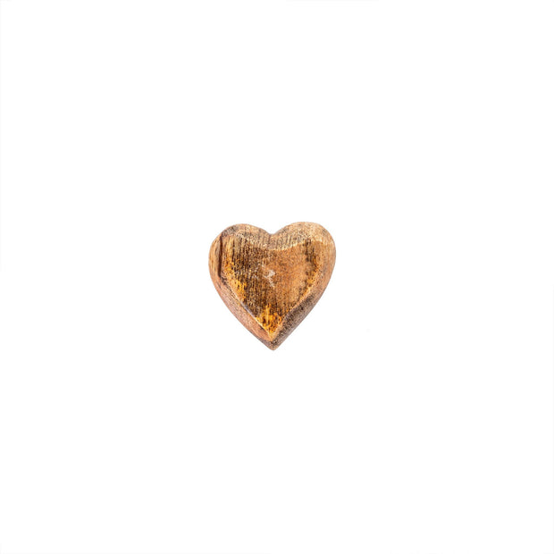 Indaba - Wooden Heart Small