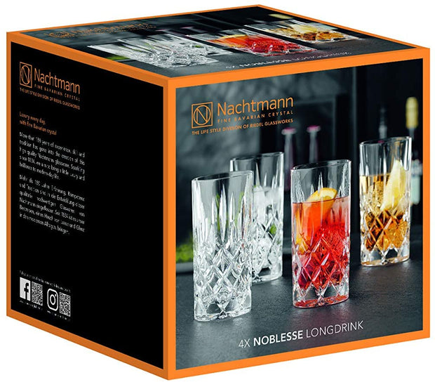 Nachtmann Noblesse Longdrink Glass S/4