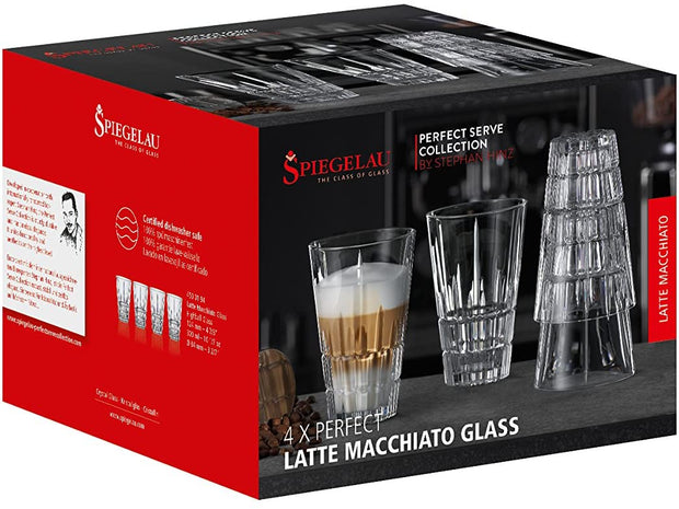 Spiegelau Perfect Latte Macchiato Glass Set of 4