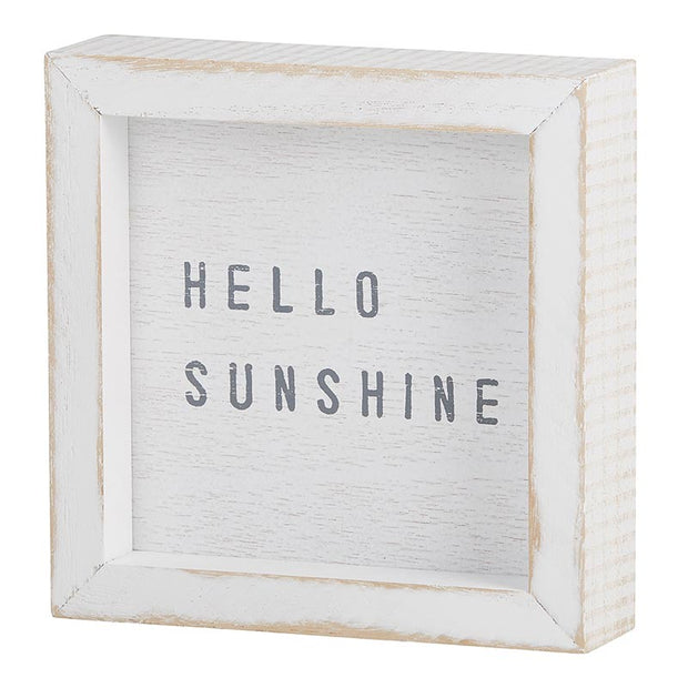 Stephan Baby - Petit Wood Board Sign Hello Sunshine