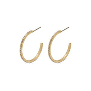 Pilgrim - Earrings Roberta_Pl Rose Gold Plated: Crystal Lg