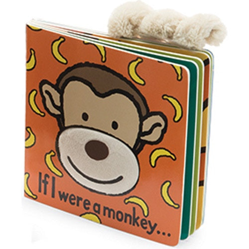 JellyCat - If I Were A Monkey Book