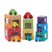 Melissa and Doug Nesting and Sorting Garages and Cars