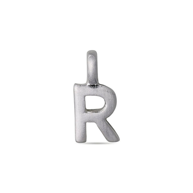 Pilgrim - Letter Pendant Silver Plated R