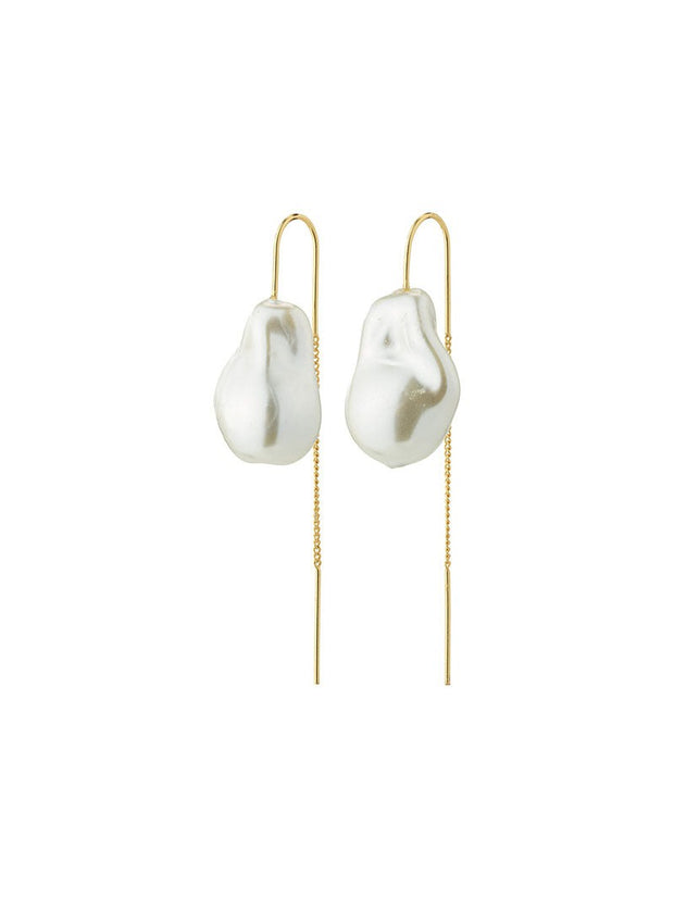 Pilgrim - Rhythm Pearl Earrings Gold Plated