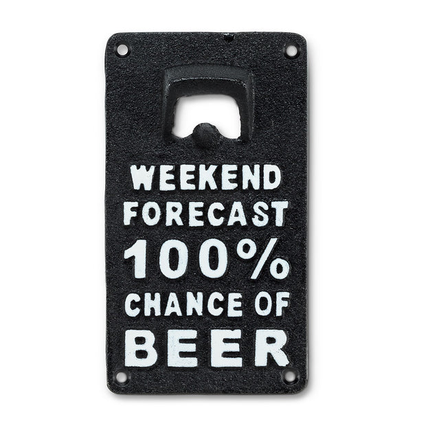 Abbott - Weekend Forecast… Wall Bottle Opener