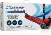 PlaSmart - Kimber Verve 3 Wheel Scooter Red
