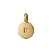 Pilgrim - Pendant Letter p Gold Plated