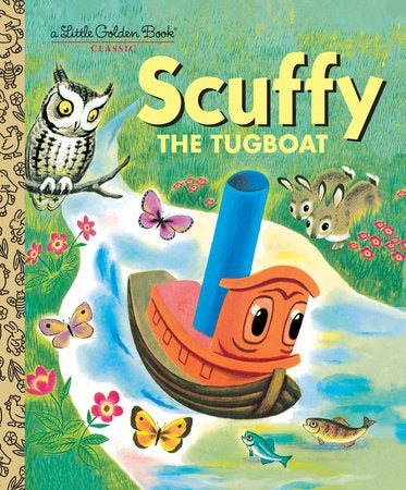 Golden Book Scuffy The Tugboat