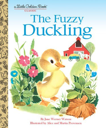 Golden Book The Fuzzy Duckling