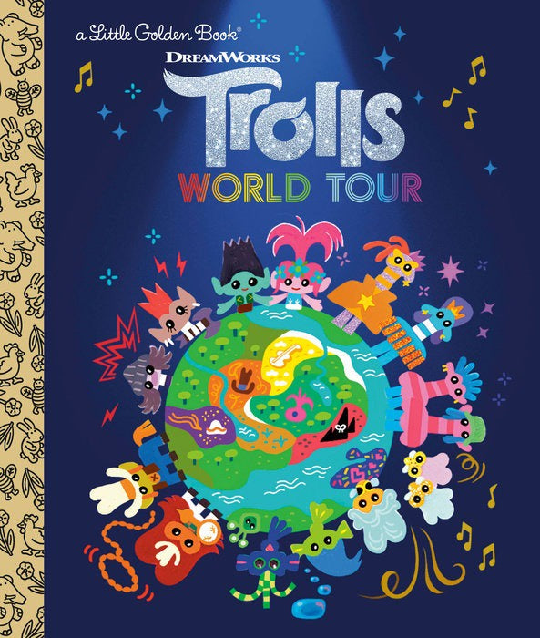 Golden Book Trolls World Tour