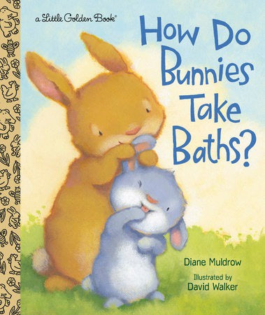 Golden Book How Do Bunnies Take Baths