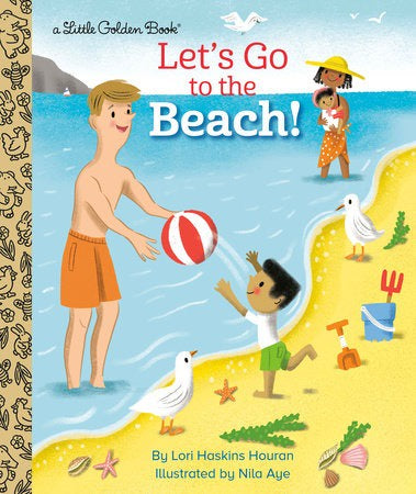 Golden Book Let's Go To The Beach