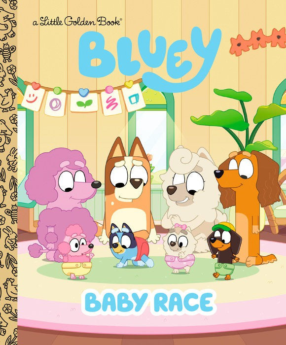 Golden Book Bluey Baby Race