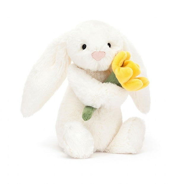 JellyCat - Bashful Bunny With Daffodil