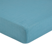 Crane Baby - Fitted Crib Sheet in Riverstone
