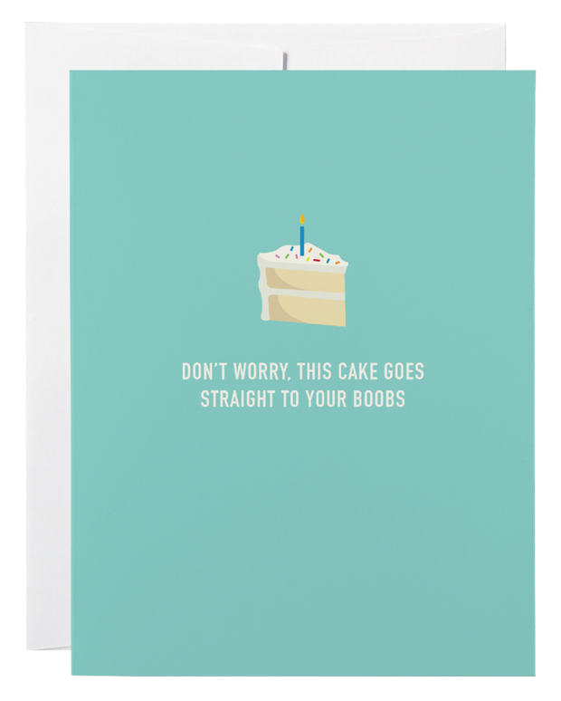 Classy Cards - Cake Boobs