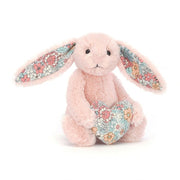 JellyCat - Blossom Heart Blush Bunny