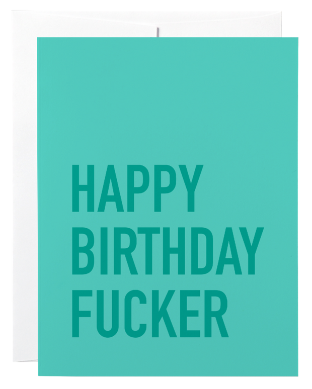 Classy Cards - Birthday Fucker