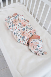 Copper Pearl - Swaddle Blanket Autumn Floral