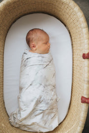 Copper Pearl - Swaddle Blanket Marble