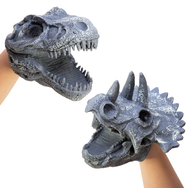 Schylling Dino Skull Hand Puppet (Assorted)