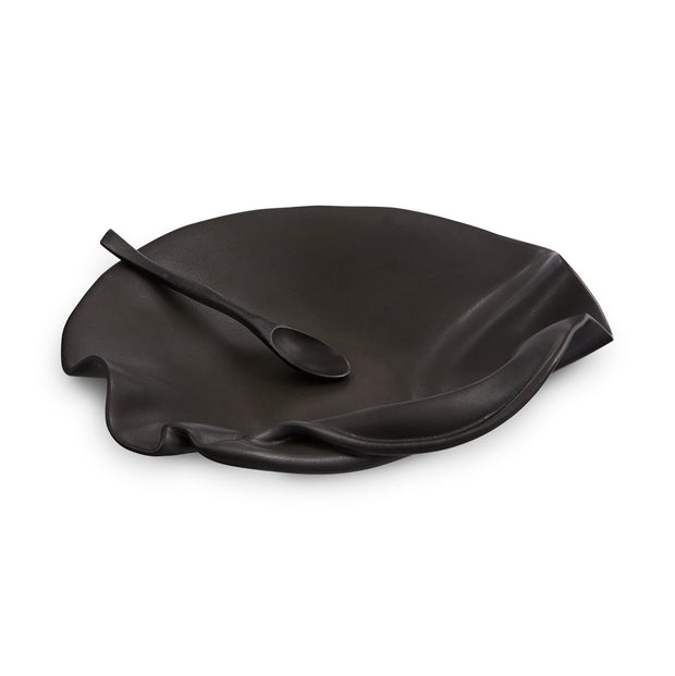 Hilborn Tapenade Bowl (with rosewood spoon) Ebony