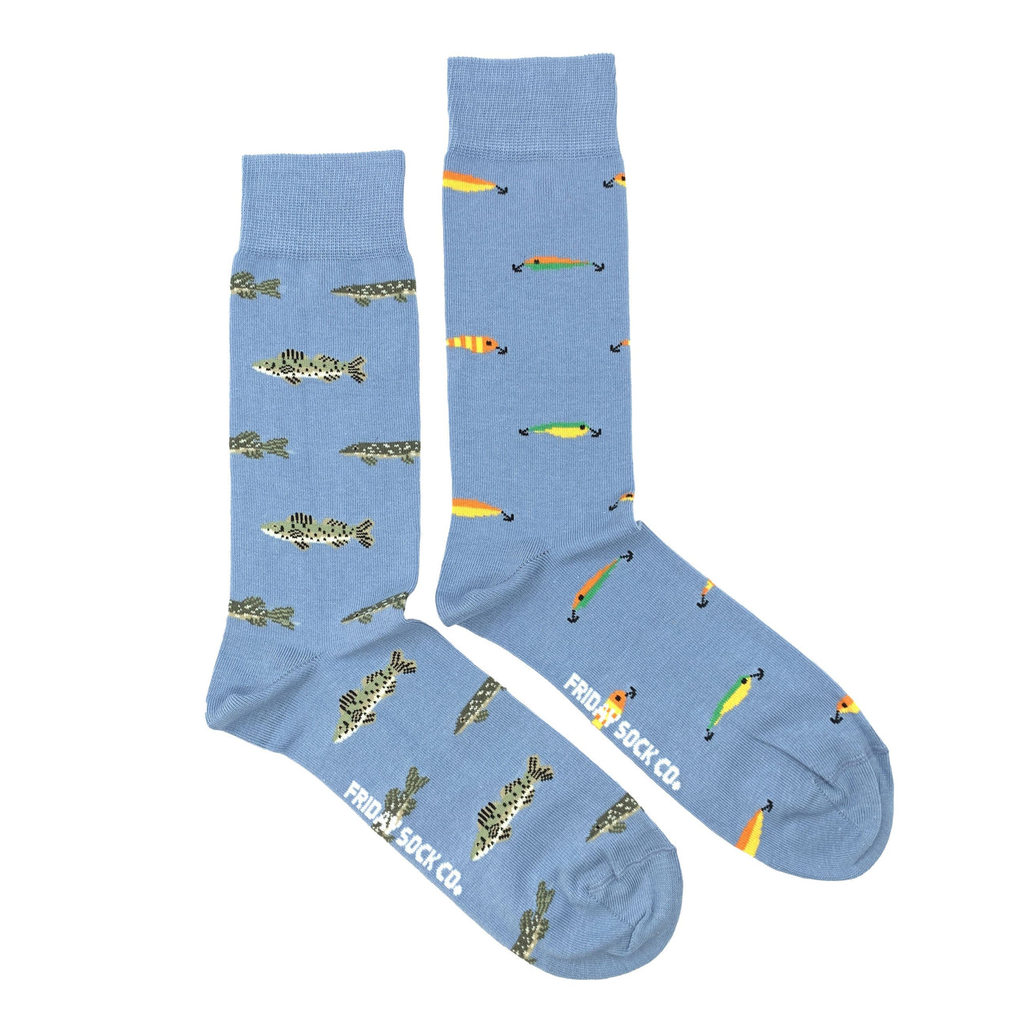 Friday Sock Co. Men's Fish & Lures Socks – Urban Nest