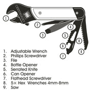 Gentlemen's Hardware - Wrench Multi Tool