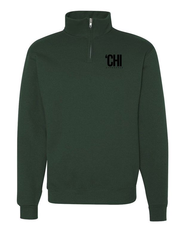 'CHI Lifestyle 1/4 Zip Forest Green