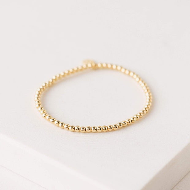 Lover's Tempo - Golden Hour Stretch Bracelet Gold Small