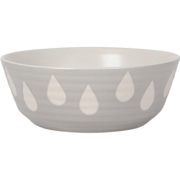 Danica Studio -Imprint Ceramic Bowl Grey
