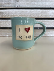 Ginette Arsenault - I Love The 'Chi Pottery Mug