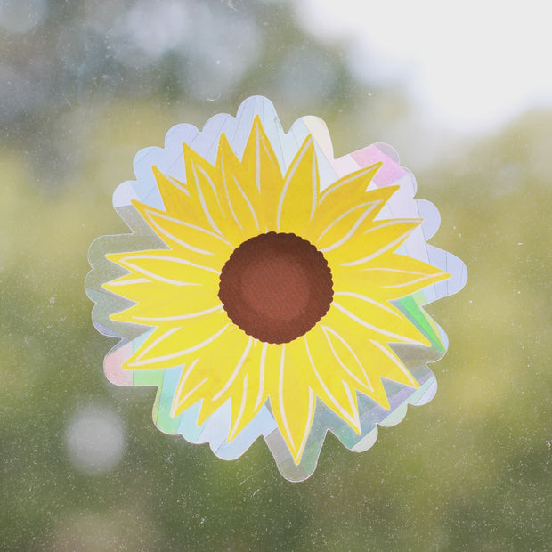 Elyse Breanne Design - Sunflower Sun Catcher Window Decal