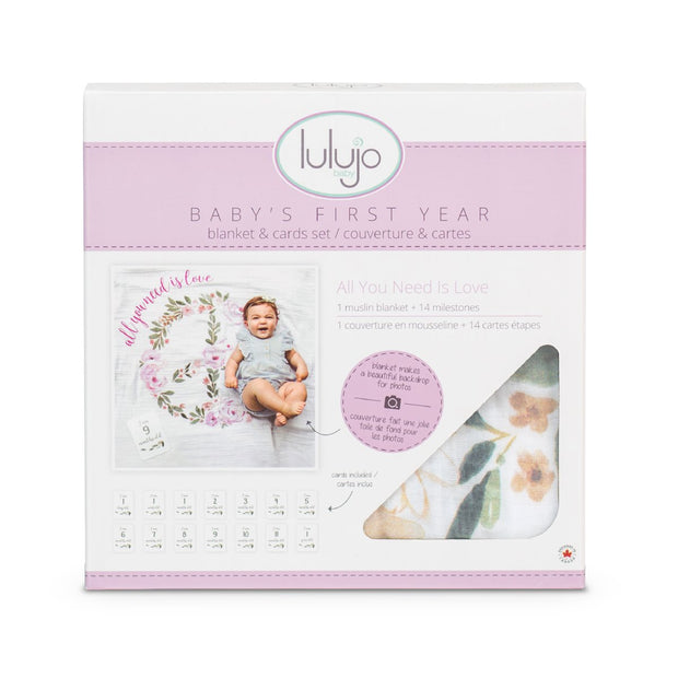 Lulujo Baby's First Year All You Need Is Love