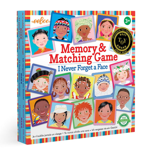 eeBoo - I Never Forget A Face Memory & Matching Game