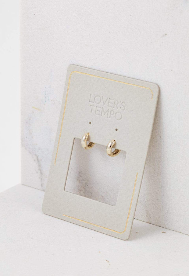 Lover's Tempo - Bea Hoop Earrings Gold