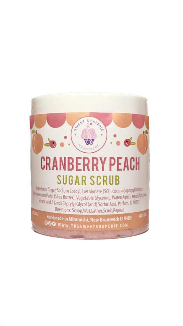 Sweet Soaperie - Sugar Scrub 4oz Cranberry Peach