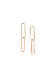 Lover's Tempo - Kindred Link Earrings Gold