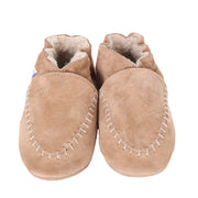 Robeez Soft Sole Moccasins - Taupe
