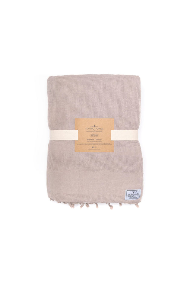 Tofino Towel - The Shore Wash Throw Mink