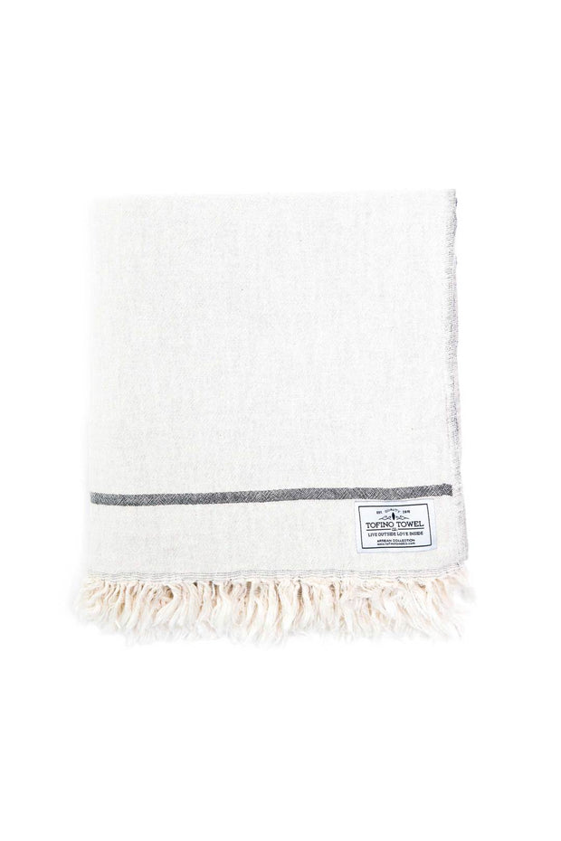 Tofino Towel - The Endeavor Blanket Throw White