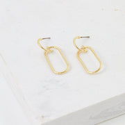 Lover's Tempo - Lago Drop Earrings Gold