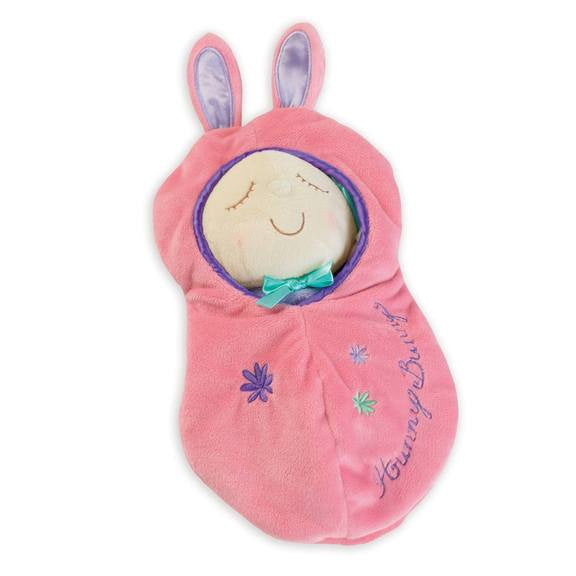 The Manhattan Toy Company Snuggle Pods Hunny Bunny Pink