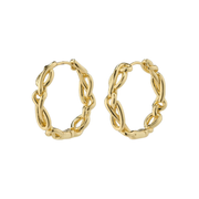 Pilgrim - ANNEMETT Hoop Earrings Gold Plated