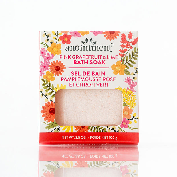 Anointment - Bath Soak 100g Grapefruit and Lime