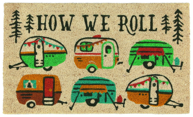 Now Designs - Door Mat "How We Roll"