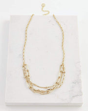 Lover's Tempo - Shay Necklace Gold